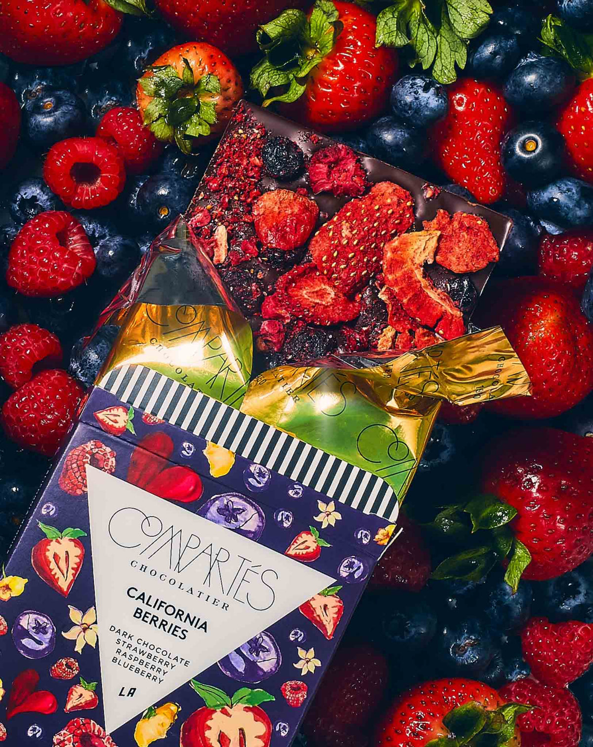 California Berries Chocolate Bar
