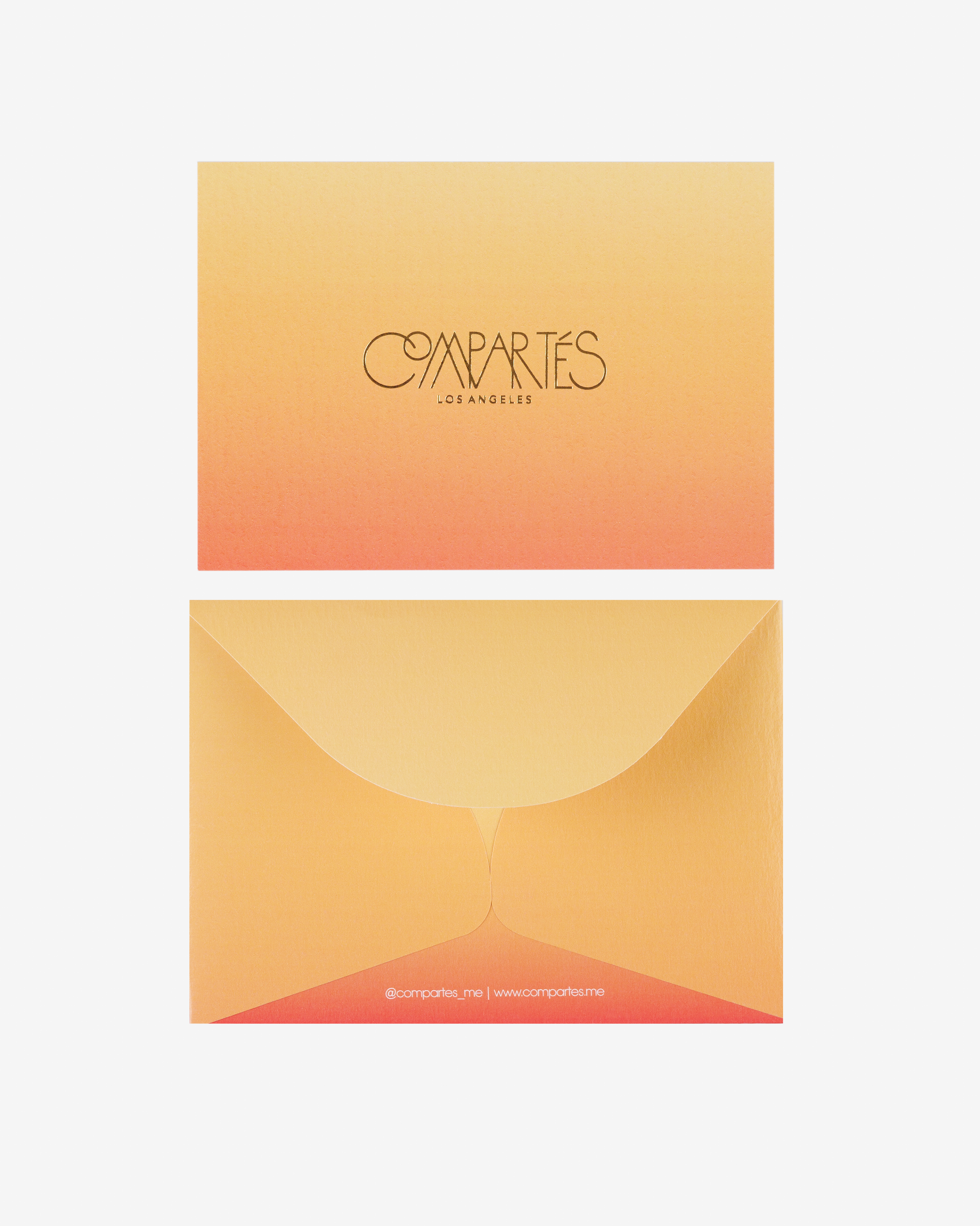 Greeting Card - Sunset Gradient