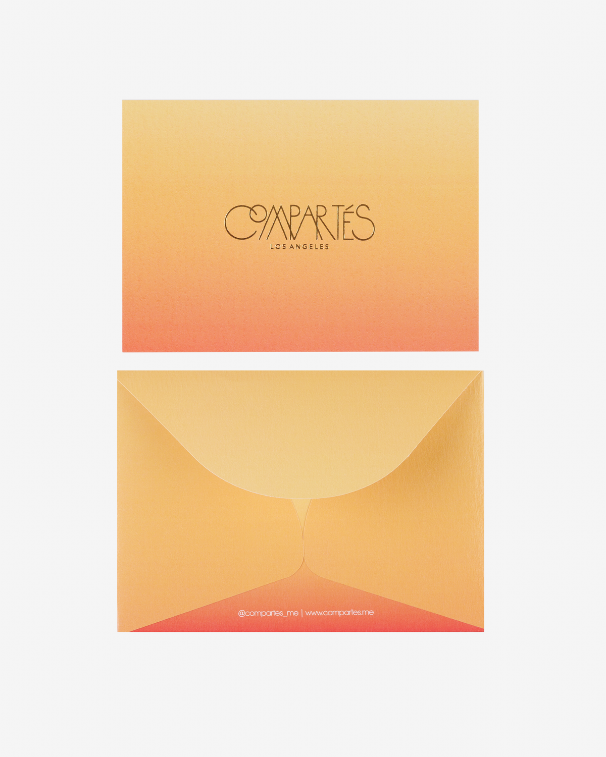 Greeting Card - Sunset Gradient